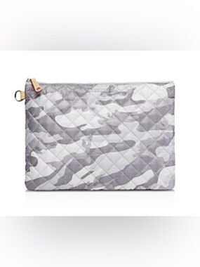 Quilted Camouflage Pouch